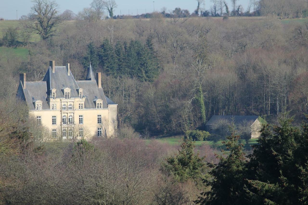 Chateau De La Lucaziere Mont-Saint-Jean  Buitenkant foto